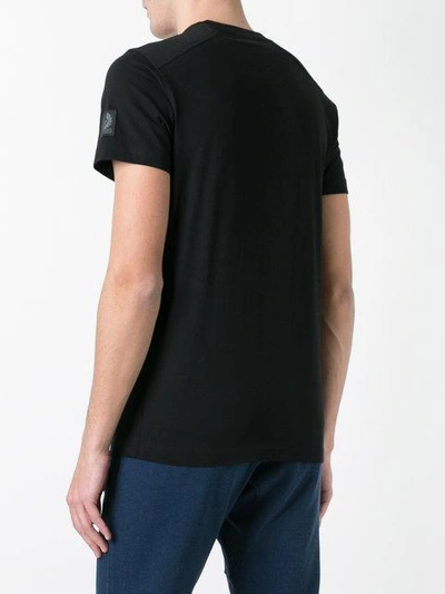 Shop Belstaff Logo Patch T-shirt - Black