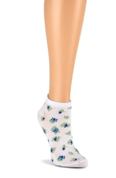 Laundry By Shelli Segal 8-pack Assorted Low Cut Socks In Blue