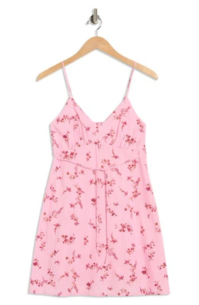 Abound Printed Minidress In White