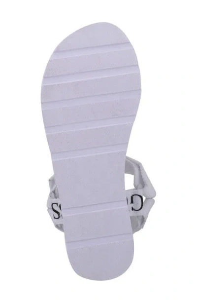 Guess Avin Platform Sandal In Multi