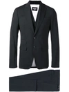 Dsquared2 London Three-piece Suit In Grey