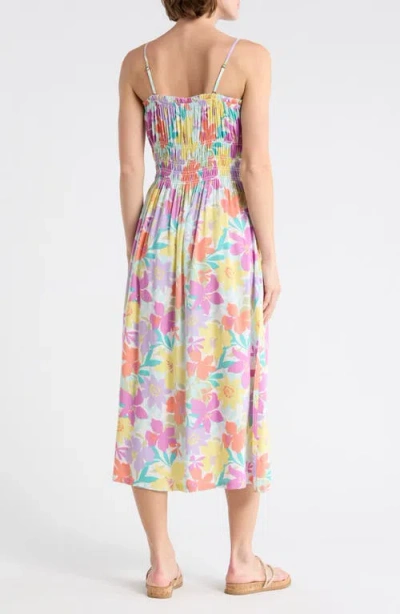 Billabong Riptide Midi Dress In Multi