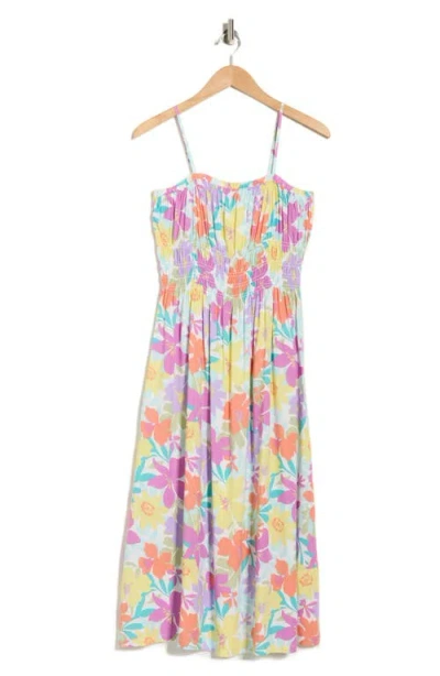 Billabong Riptide Midi Dress In Multi