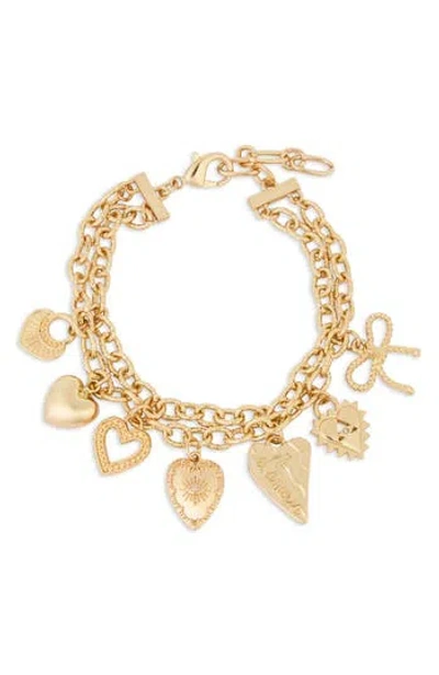 Saachi Charm Bracelet In White