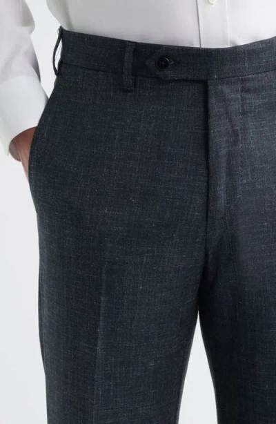 Zanella Devon Wool Pants In Gray