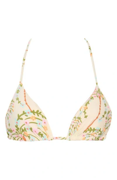 Maaji Balmy Reversible Bikini Top In Multi