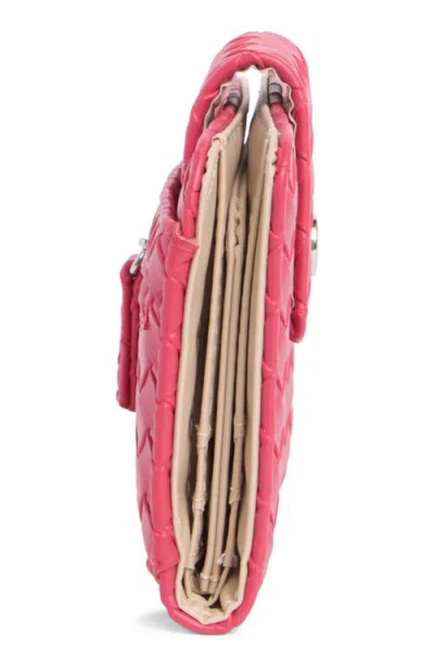Mundi Small Leather Goods Pixie In Red