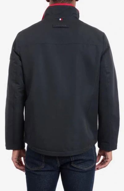 Tommy Hilfiger Flag Softshell Zip Jacket In Multi