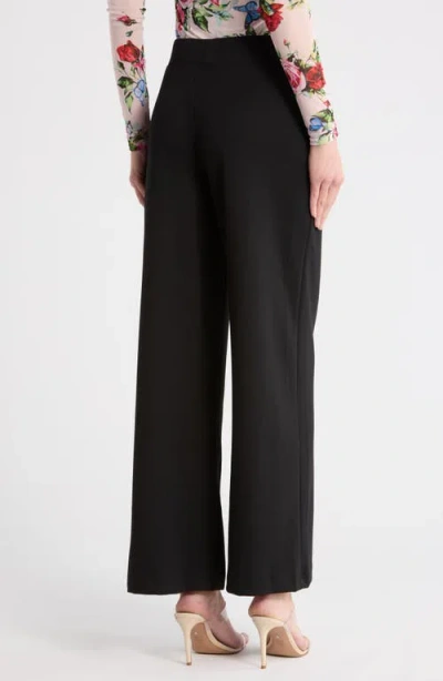 L'agence Darcelle High-rise Pull-on Wide Leg Pant In Black