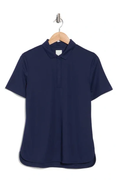Callaway Solid Hue Polo In Blue