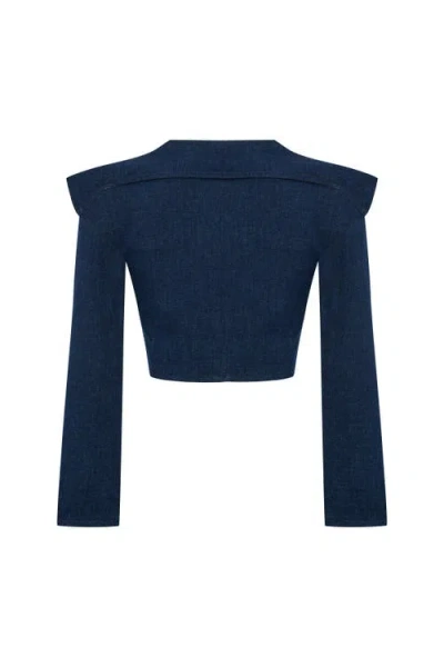 Jendue Us Harmony Denim Jacket In Blue