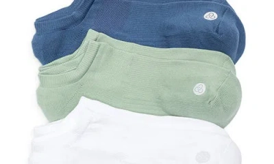 Zella 3-pack Low Training Socks In Green