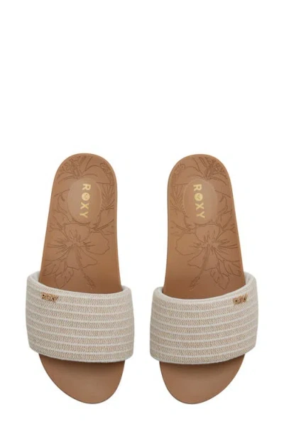 Roxy Nanu Slide Sandal In Pattern