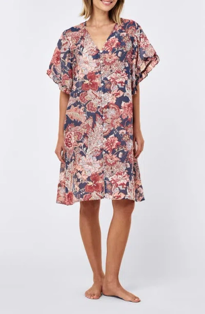 Papinelle Ella Frill Nightie Nightgown In Brown