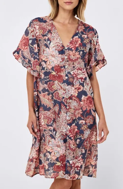 Papinelle Ella Frill Nightie Nightgown In Brown