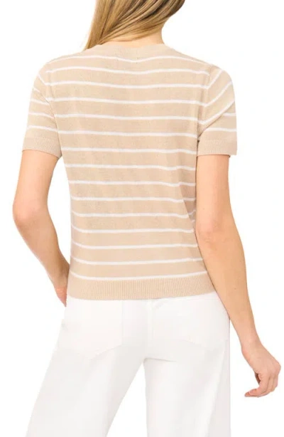 Halogenr Halogen(r) Stripe Crewneck Sweater In Neutral