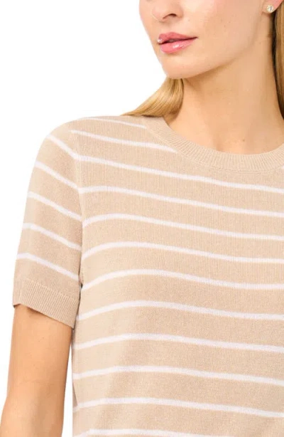 Halogenr Halogen(r) Stripe Crewneck Sweater In Neutral