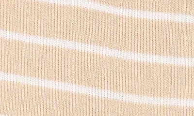 Halogenr Halogen(r) Stripe Crewneck Sweater In Neutral
