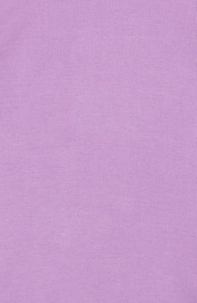 Leveret Cotton Neutral Solid Turtleneck Bodysuit In Purple