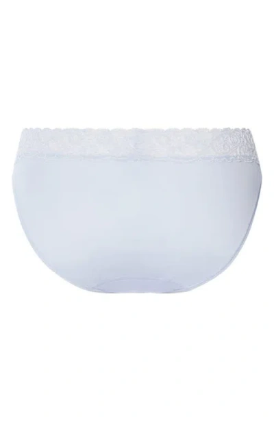 Hanro Moments High Cut Bikini In Blue