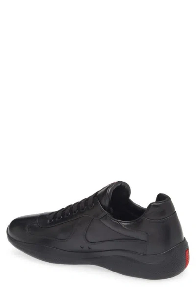 Prada America's Cup Sneaker In Black