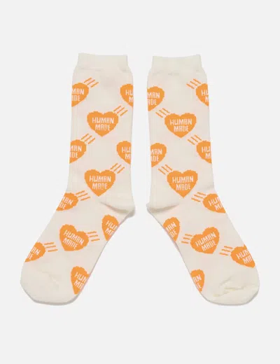 Human Made Heart Socks In Multi