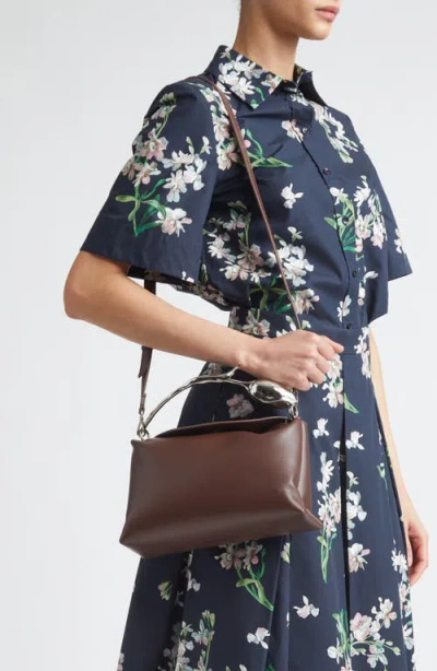 Erdem Medium Bloom Bag In Brown
