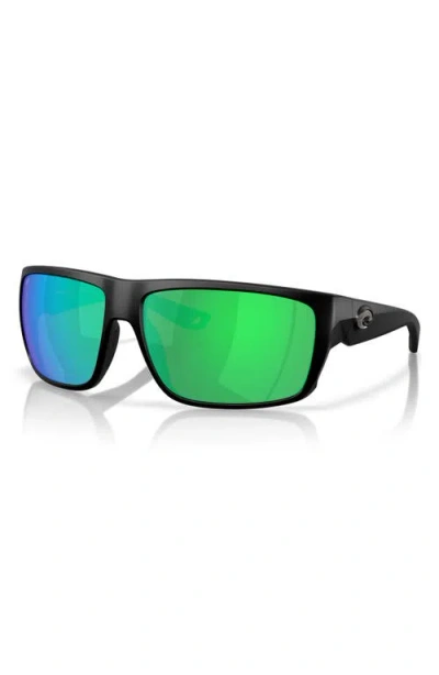 Costa Del Mar 64mm Polarized Rectangular Sunglasses In Multi
