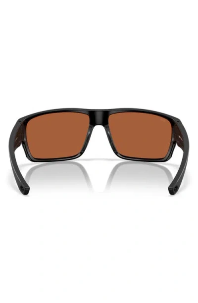 Costa Del Mar 64mm Polarized Rectangular Sunglasses In Multi