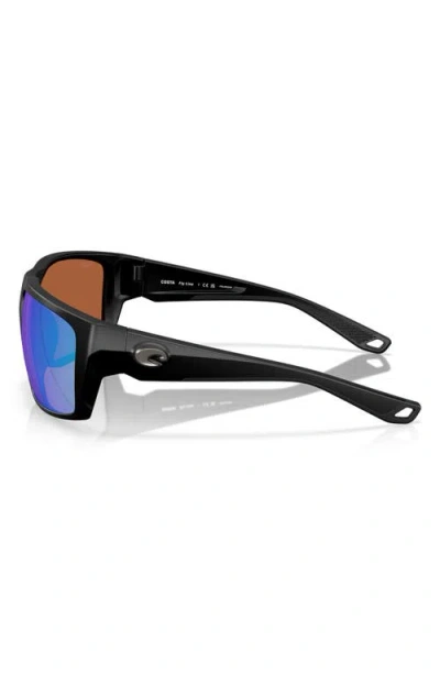 Costa Del Mar 64mm Polarized Rectangular Sunglasses In Multi