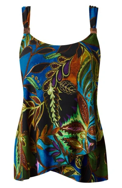 Miraclesuit ® Amazonia Dazzle Underwire Tankini Top In Multi