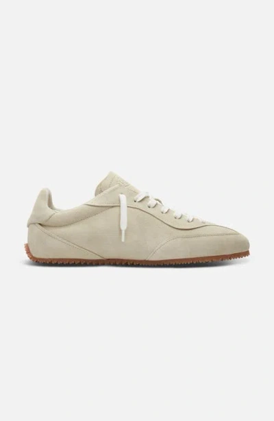 Axel Arigato Daze Runner Beige Sneaker With Logo On The Tongue And Grooved Sole In Suede Man In Neutral