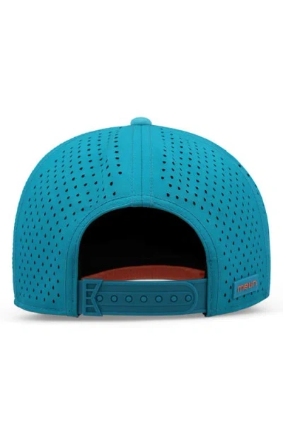 Melin Hydro Compass Snapback Cap In Blue