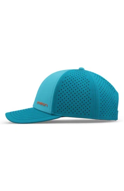 Melin Hydro Compass Snapback Cap In Blue