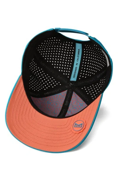Melin Hydro Compass Snapback Cap In Blue