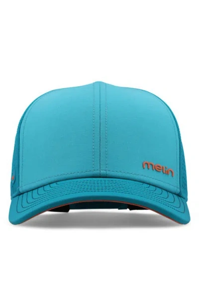 Melin Hydro Compass Snapback Cap In Blue