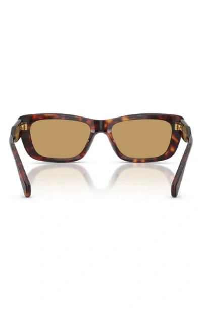 Miu Miu 56mm Rectangular Sunglasses In Multi