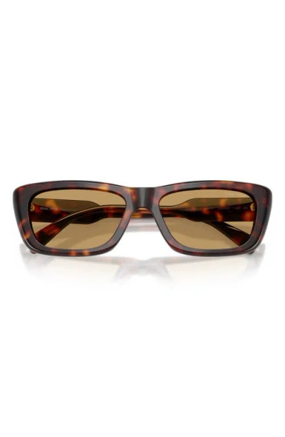 Miu Miu 56mm Rectangular Sunglasses In Multi