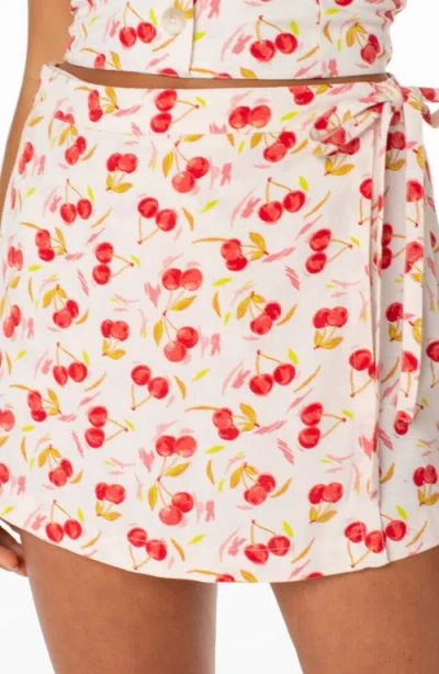 Roxy Zola Print Wrap Skort In Multi