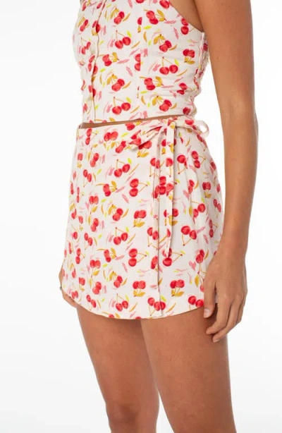 Roxy Zola Print Wrap Skort In Multi