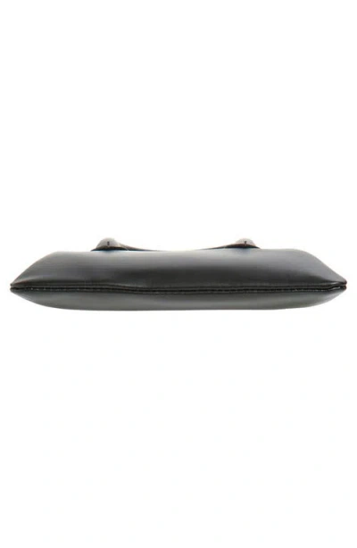 Comme Des Garçons Medium Frame Top Handle Bag In Black