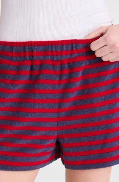 Madewell Terry Pull-on Shorts In Red