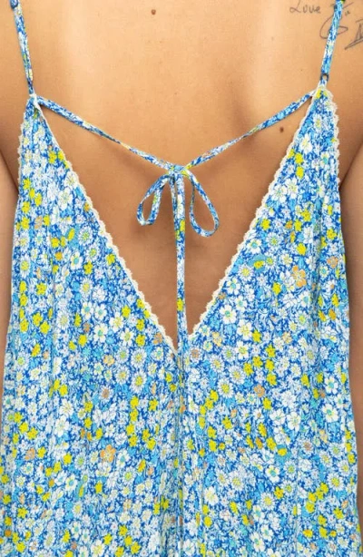 Zadig & Voltaire Womens Pear Ristym Printed Woven Maxi Dress In Blue