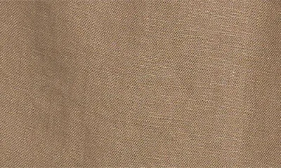 Nn07 Gregor 1454 Relaxed Fit Linen Shorts In Brown