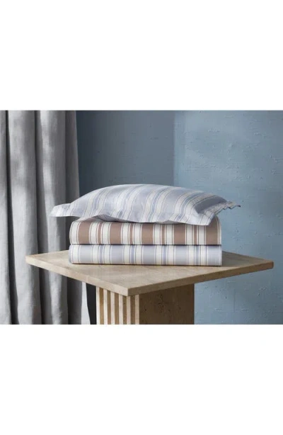 Matouk Elio Striped King Sham In Blue