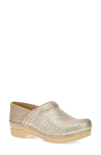 Dansko Professional Clog In Gold