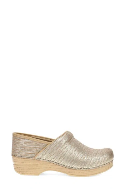 Dansko Professional Clog In Gold