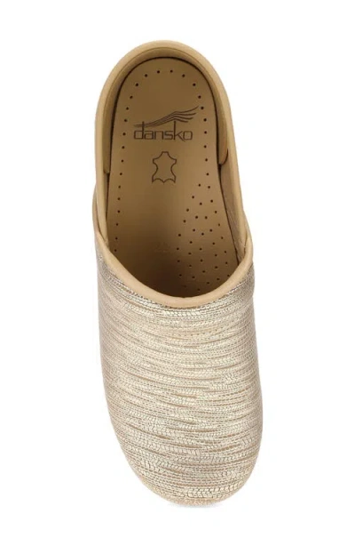 Dansko Professional Clog In Gold