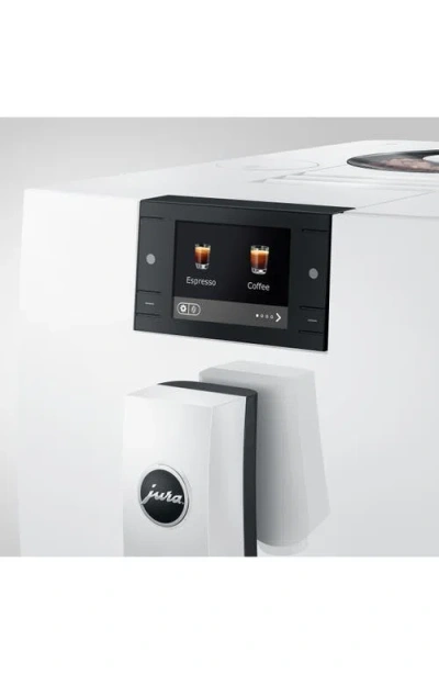Jura C9 Fully Automatic Coffee Machine In White