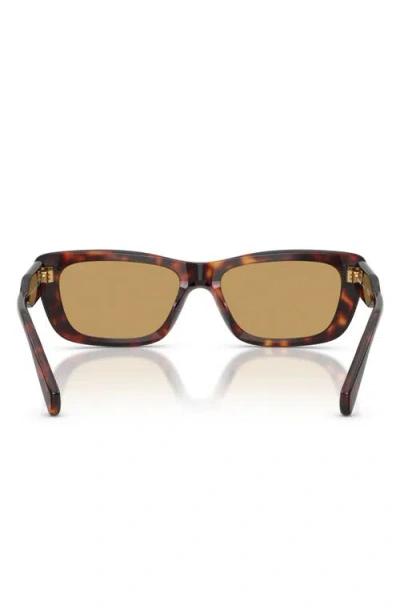 Miu Miu 56mm Rectangular Sunglasses In Multi
